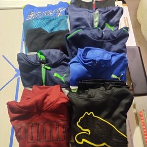 Boys 10-12 Puma & Nike Sweatshirts/Hoodies